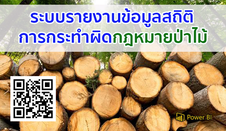 ระบบรายงานข้อมูลสถิติการกระทำผิดกฎหมายป่าไม้